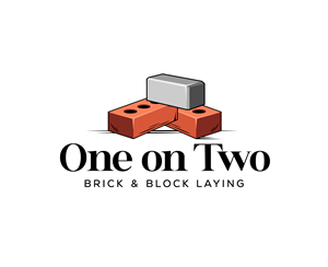 Logo-Design von debdesign für One on Two Brick and Block Laying | Design: #37583663