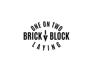 Logo Design by budiutomobudiutomo2015 for One on Two Brick and Block Laying | Design: #37585896