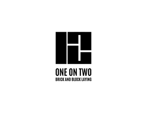 Logo Design by budiutomobudiutomo2015 for One on Two Brick and Block Laying | Design: #37585911
