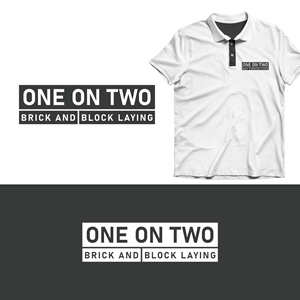 Logo Design by Salina R for One on Two Brick and Block Laying | Design: #37587773