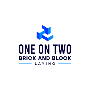Logo Design by AlexMorisseau for One on Two Brick and Block Laying | Design: #37593690