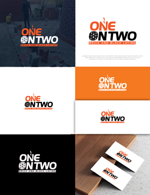 Logo-Design von zebronicgraphic für One on Two Brick and Block Laying | Design: #37583885