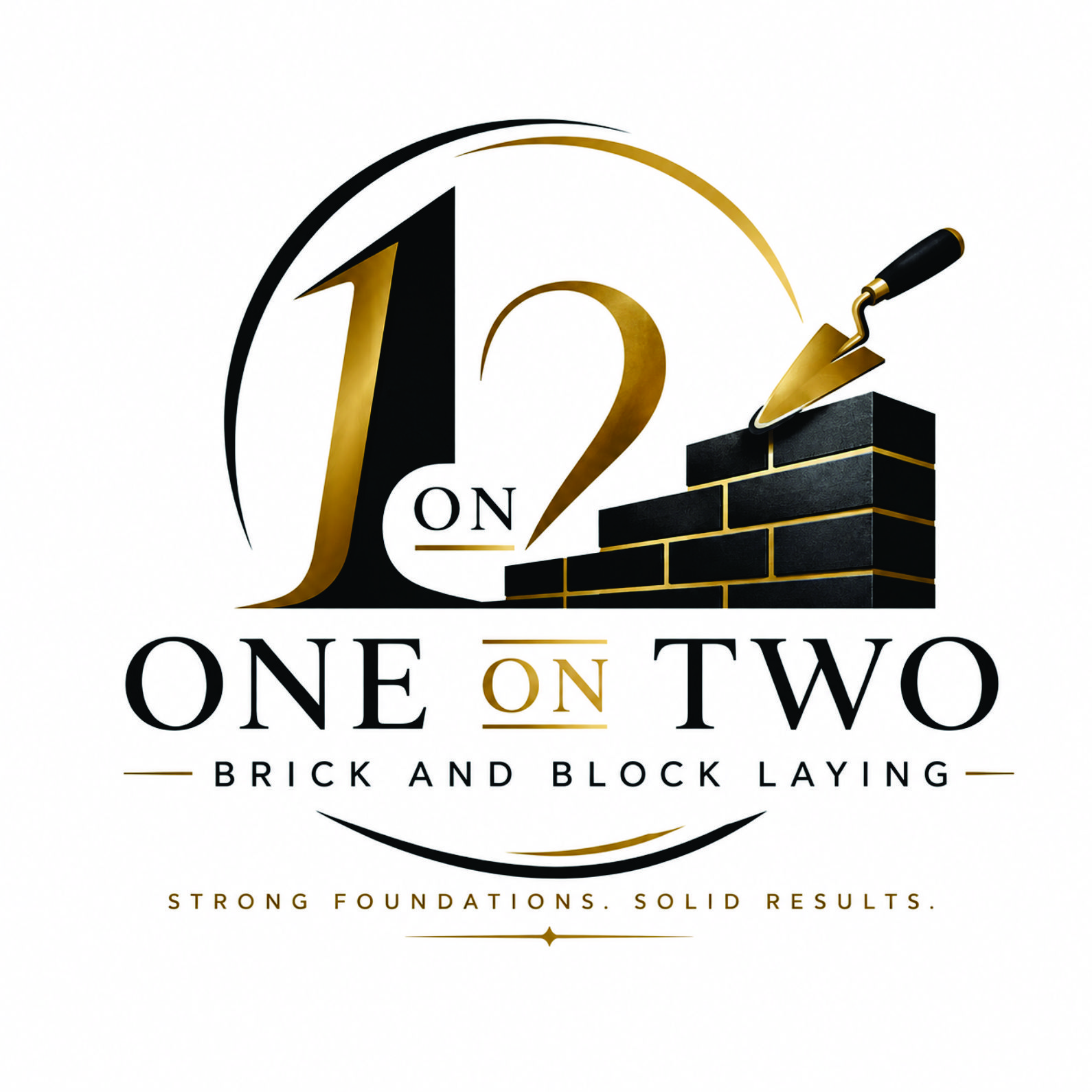 Design de Logo par Fortune 2 pour One on Two Brick and Block Laying | Design #37585271