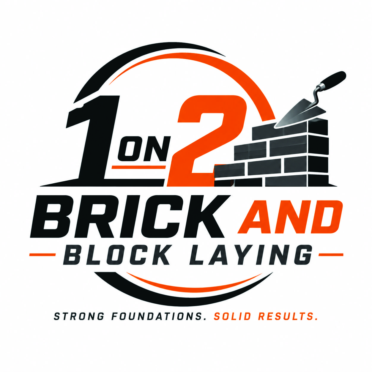 Design de Logo par Fortune 2 pour One on Two Brick and Block Laying | Design #37585272