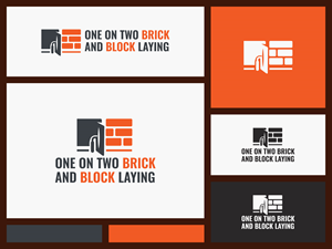Logo Design by Riad | Branding & Logo Expert for One on Two Brick and Block Laying | Design: #37583918
