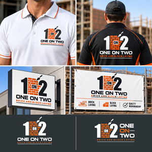 Logo-Design von Ashani Bhattacharya für One on Two Brick and Block Laying | Design #37583948