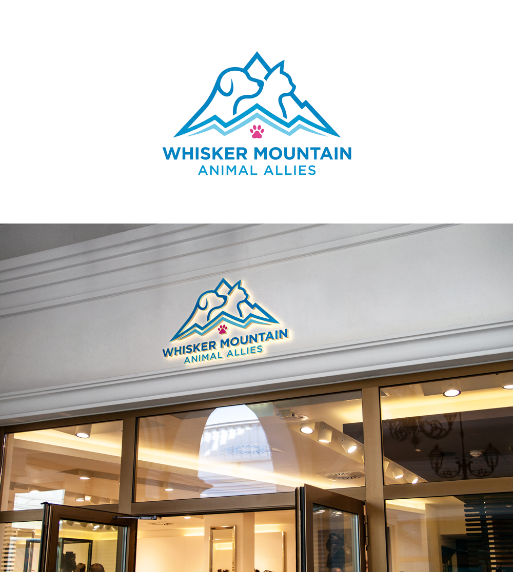 Logo Design by RA-bica for Whisker Mountain, Inc. | Design #37586647