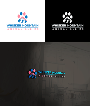 Logo Design by RA-bica for Whisker Mountain, Inc. | Design: #37587445