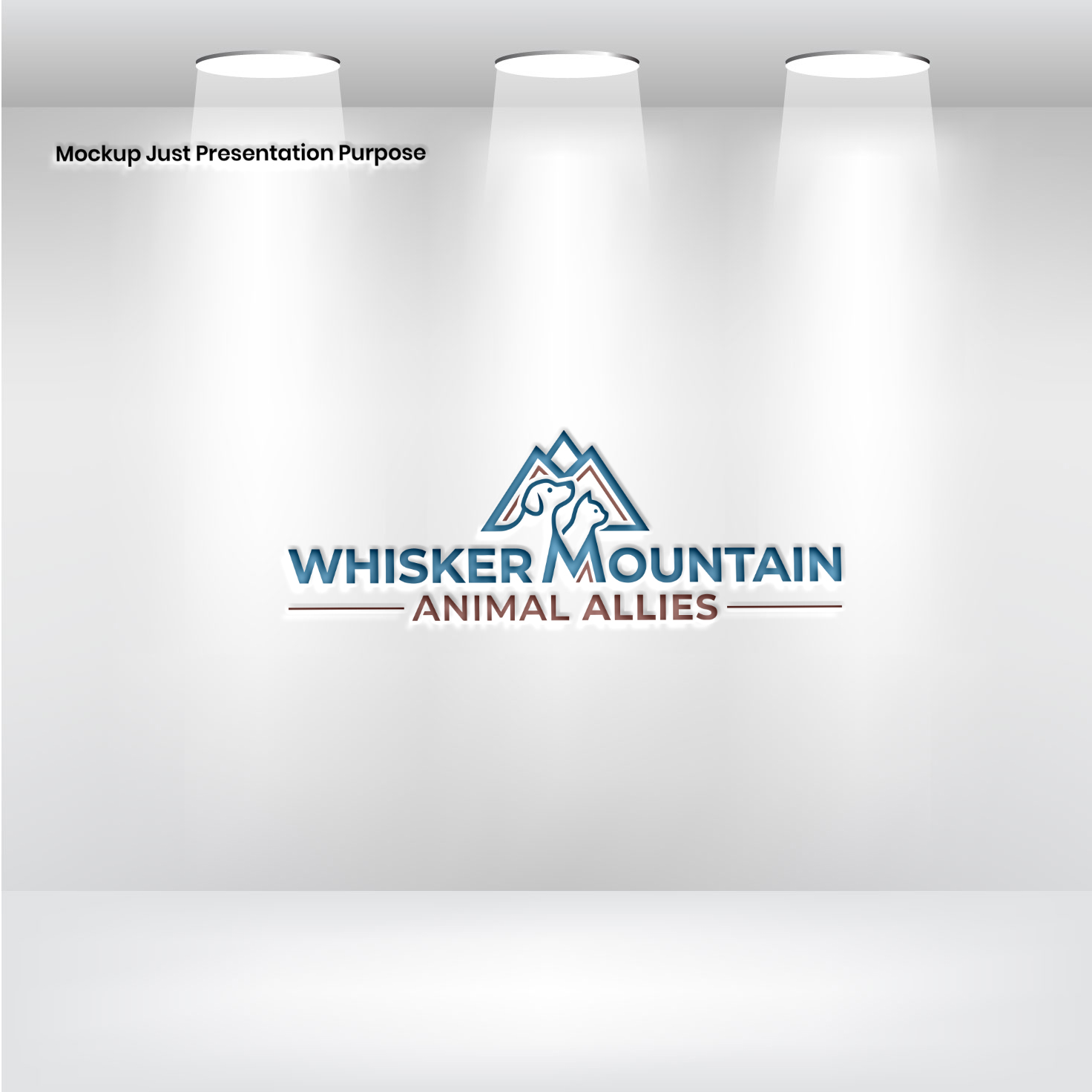 Logo Design by Pixel Signature for Whisker Mountain, Inc. | Design #37594047
