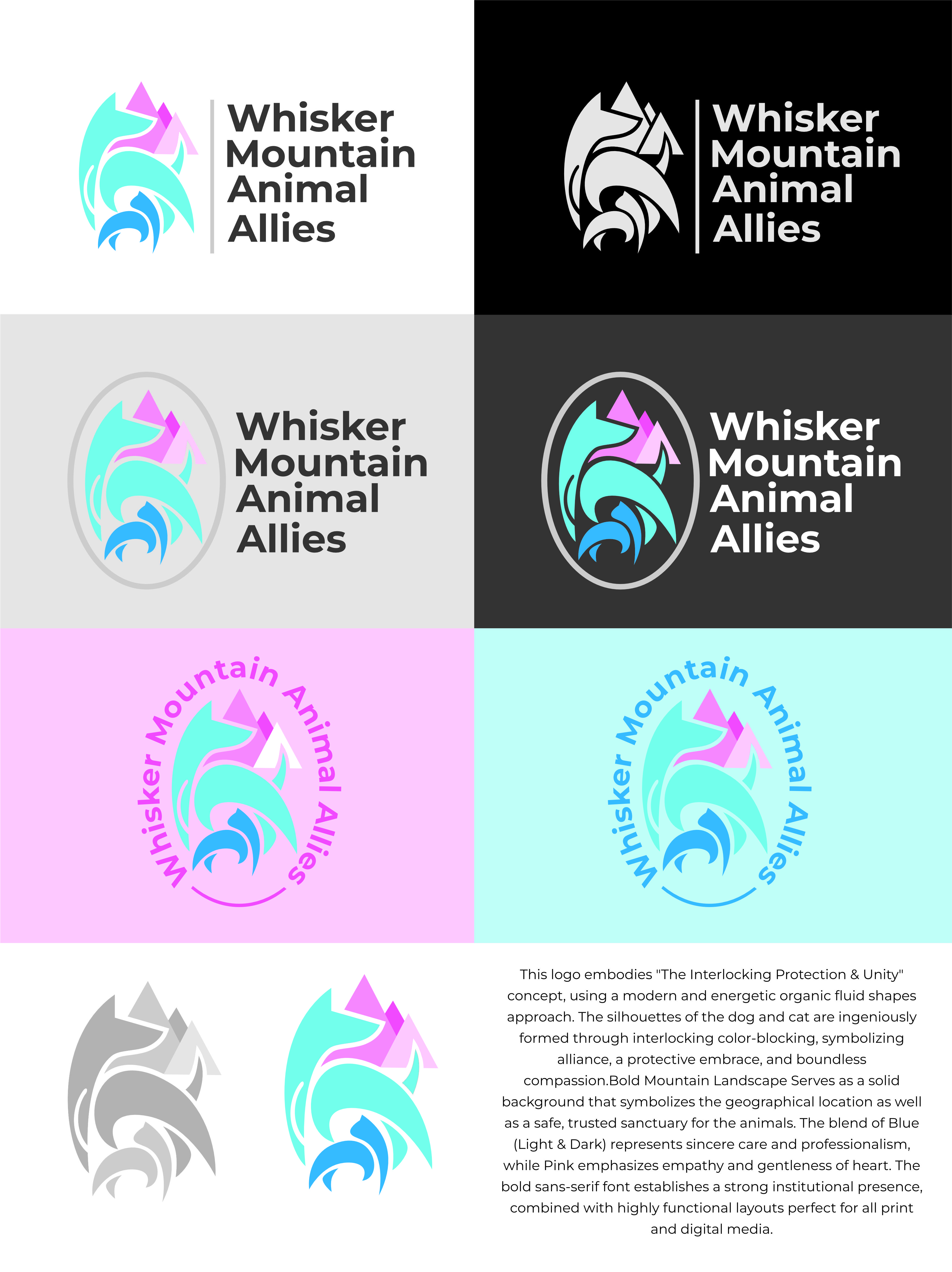 Logo Design by CRBK for Whisker Mountain, Inc. | Design #37593210