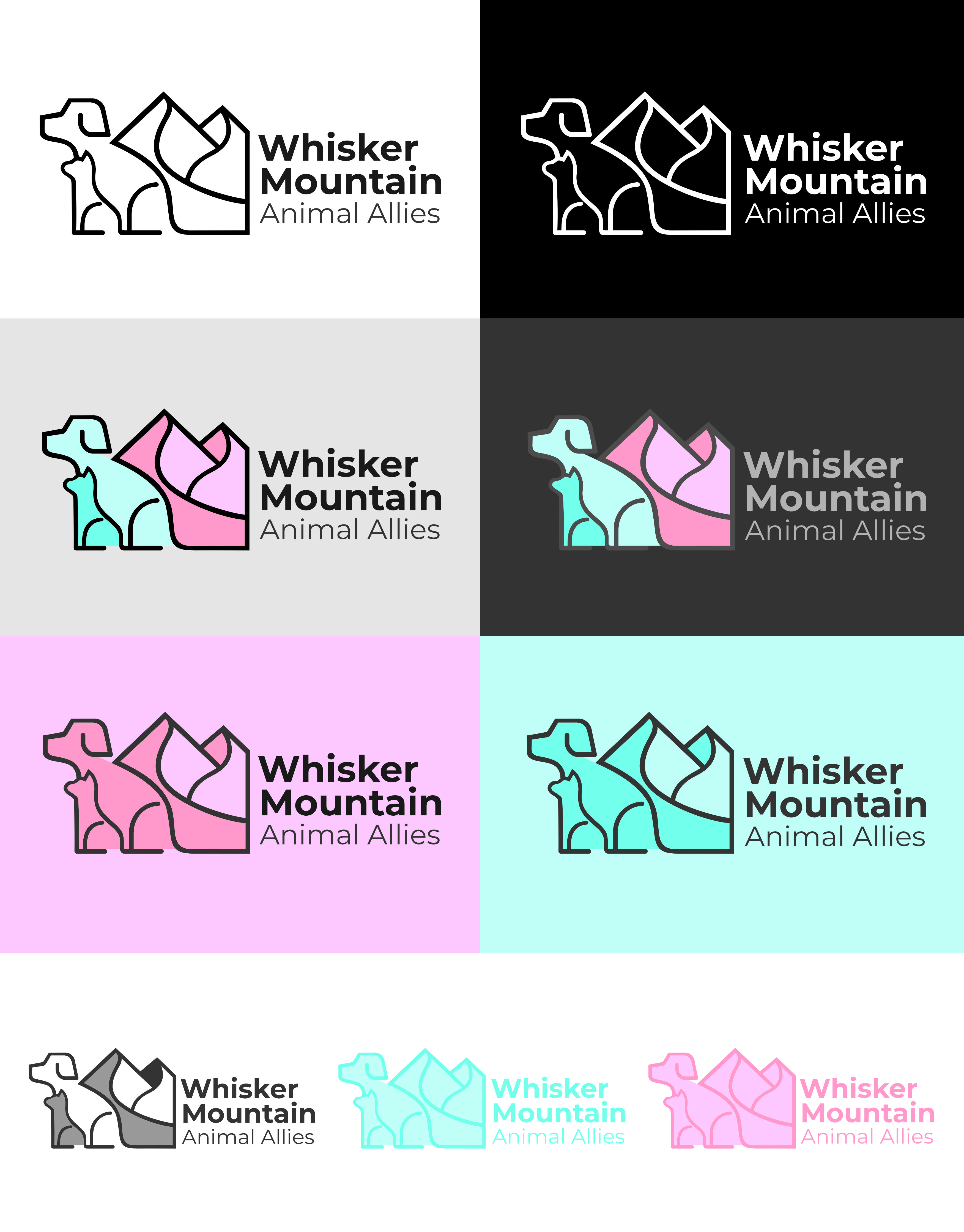 Logo Design by CRBK for Whisker Mountain, Inc. | Design #37593226