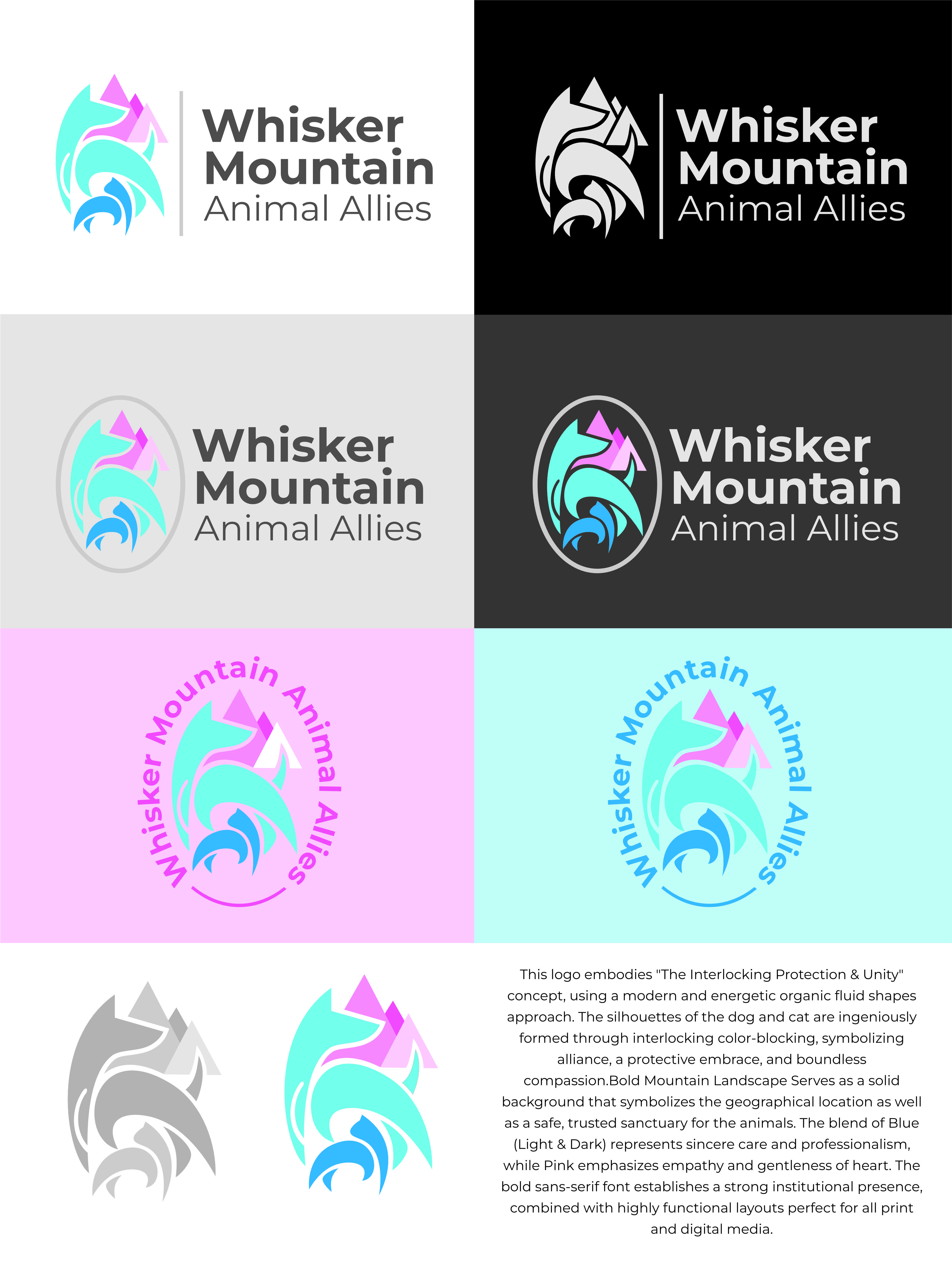 Logo Design by CRBK for Whisker Mountain, Inc. | Design #37593264
