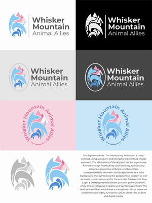 Logo Design by CRBK for Whisker Mountain, Inc. | Design: #37593264