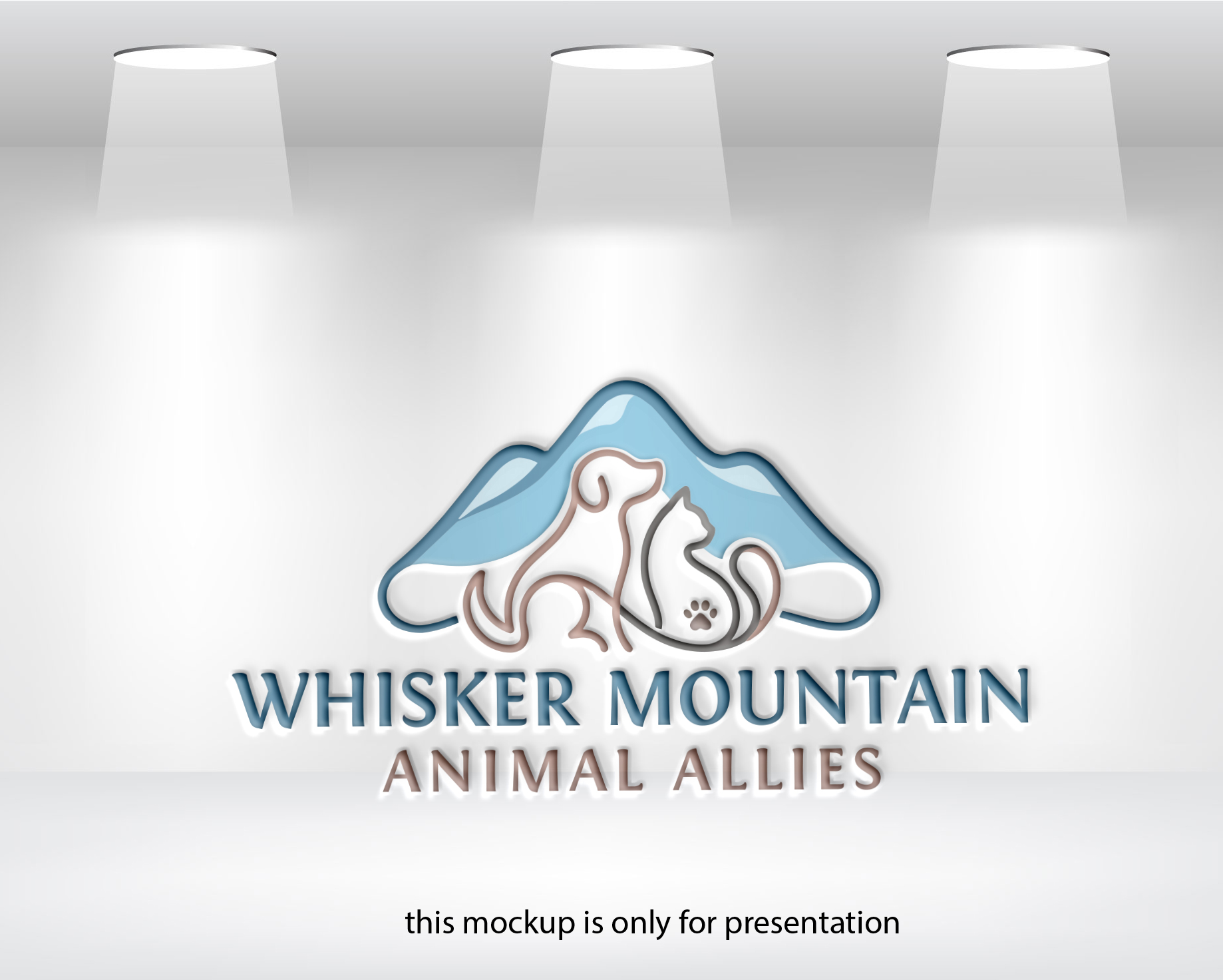 Logo Design by J.H.F for Whisker Mountain, Inc. | Design #37588541