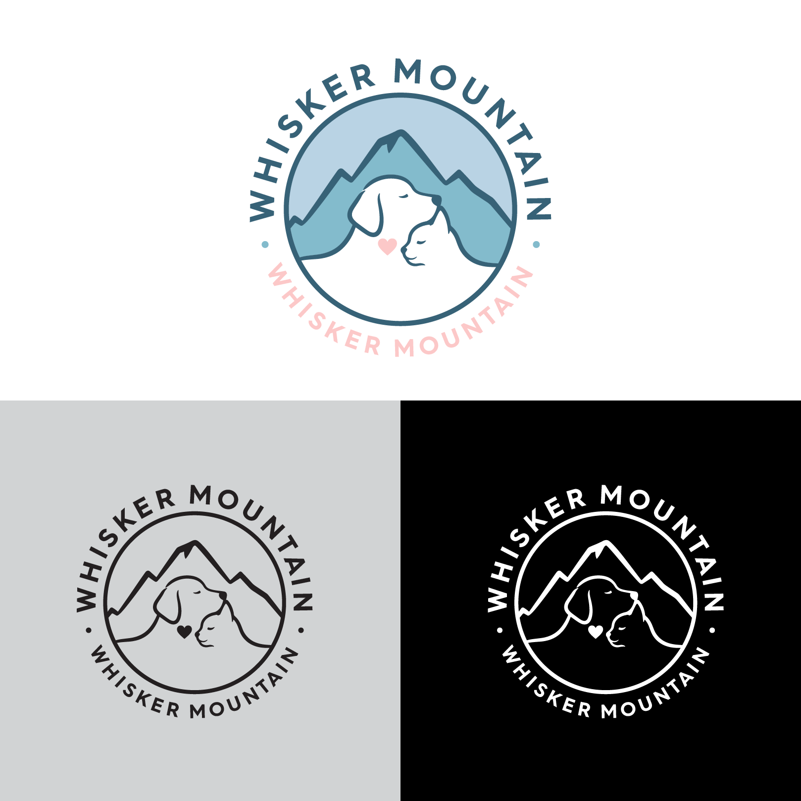 Logo Design by Blesign for Whisker Mountain, Inc. | Design #37585660