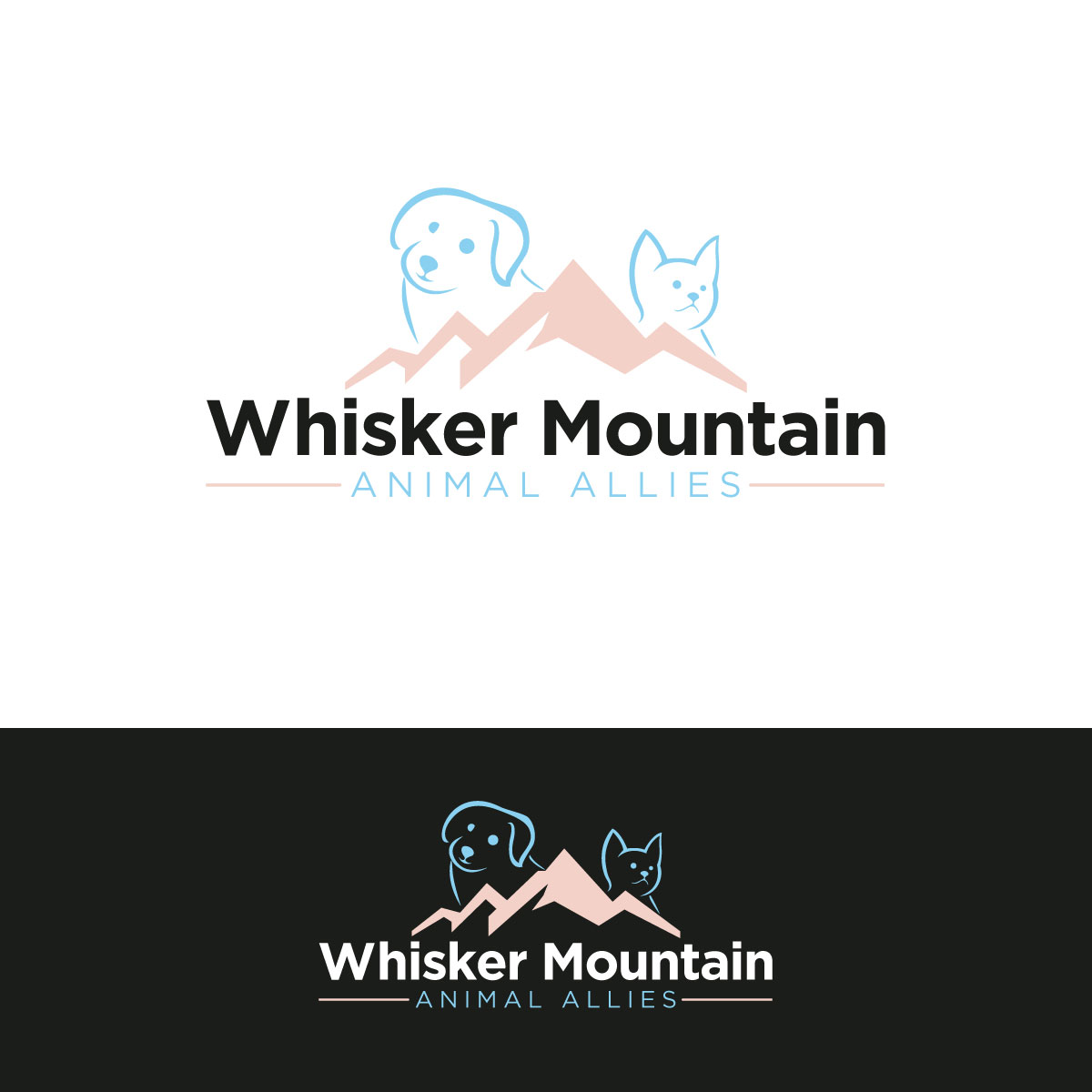 Logo Design by Signature Point for Whisker Mountain, Inc. | Design #37586124