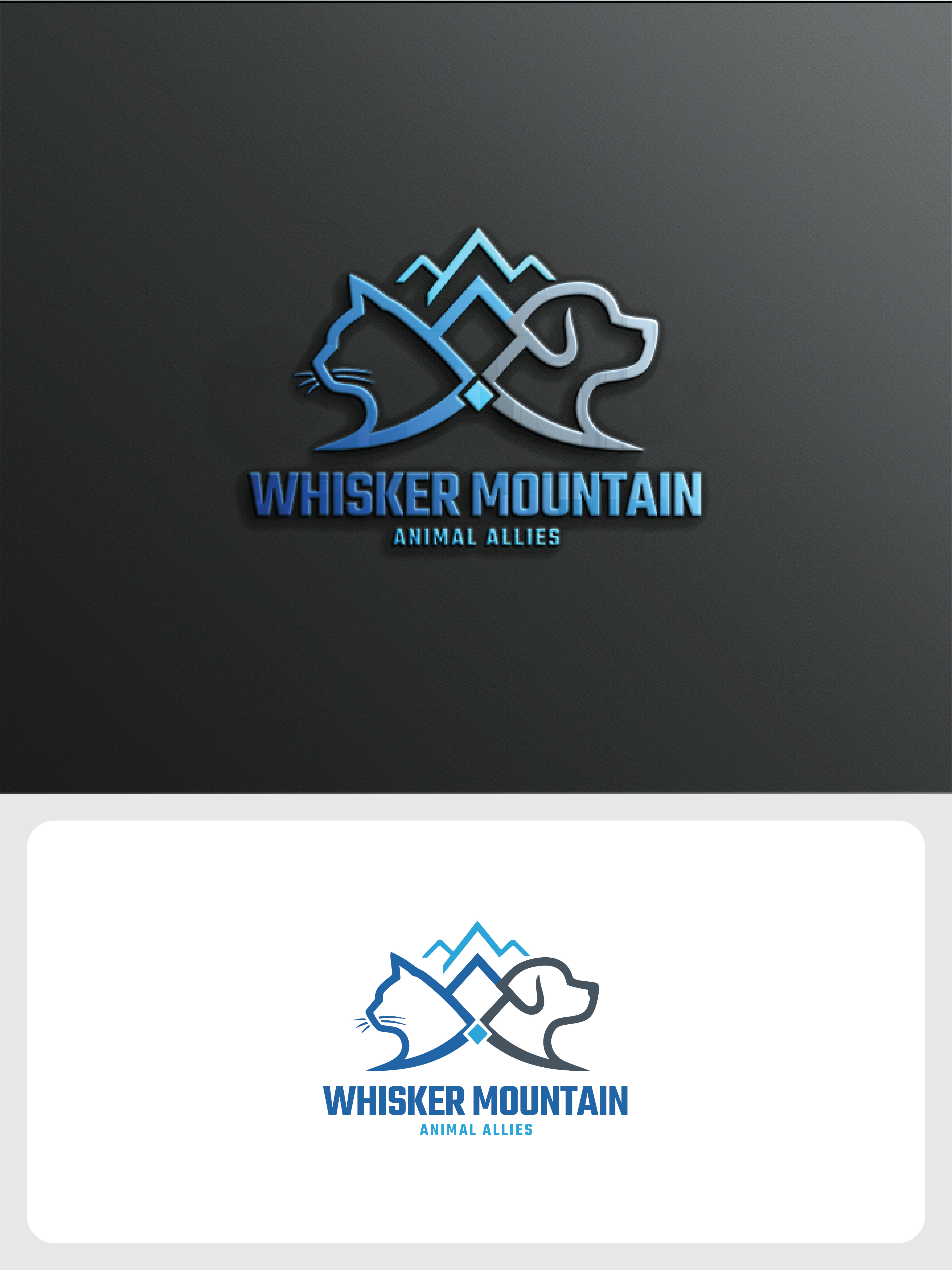 Logo Design by raju.creative for Whisker Mountain, Inc. | Design #37588563
