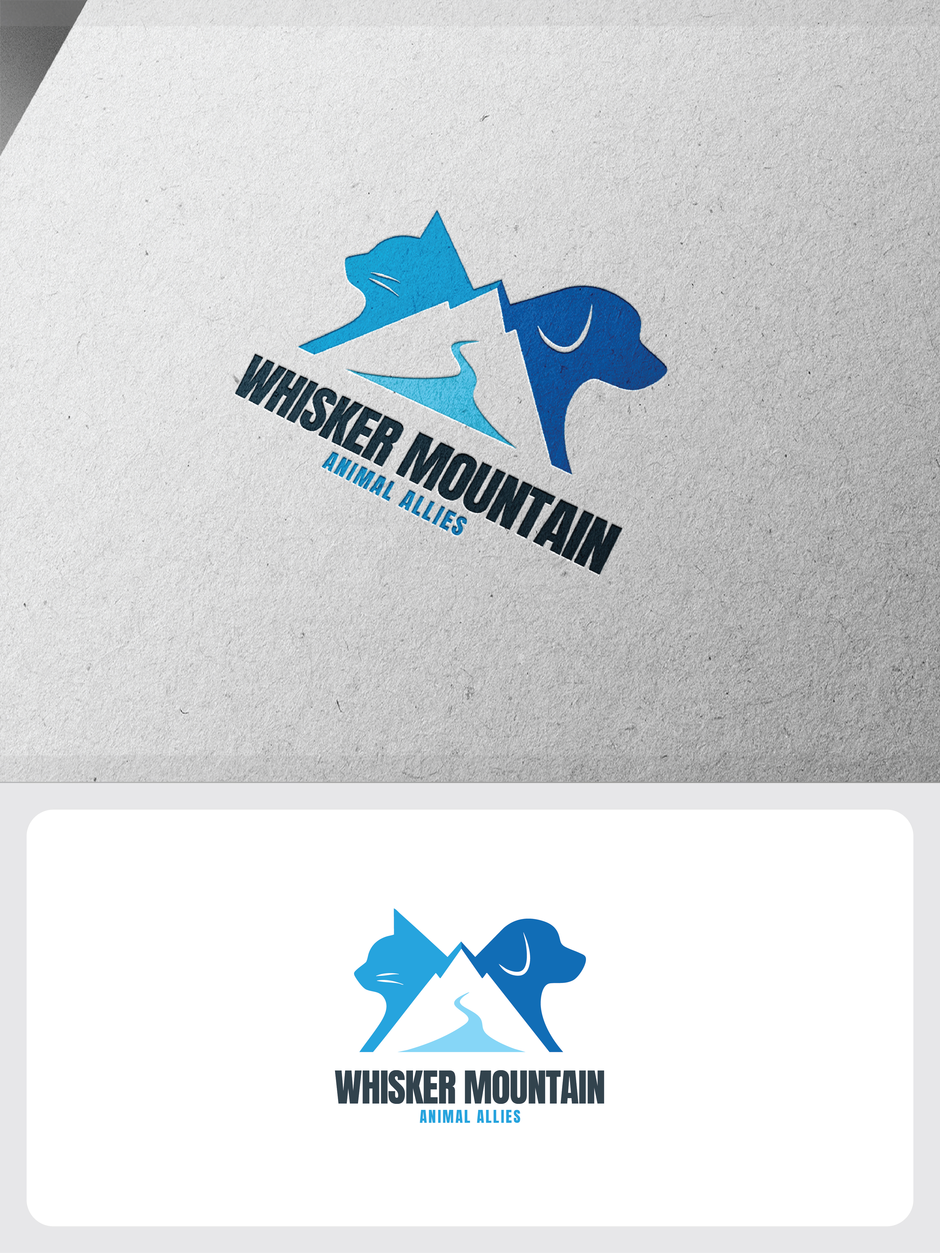 Logo Design by raju.creative for Whisker Mountain, Inc. | Design #37588568