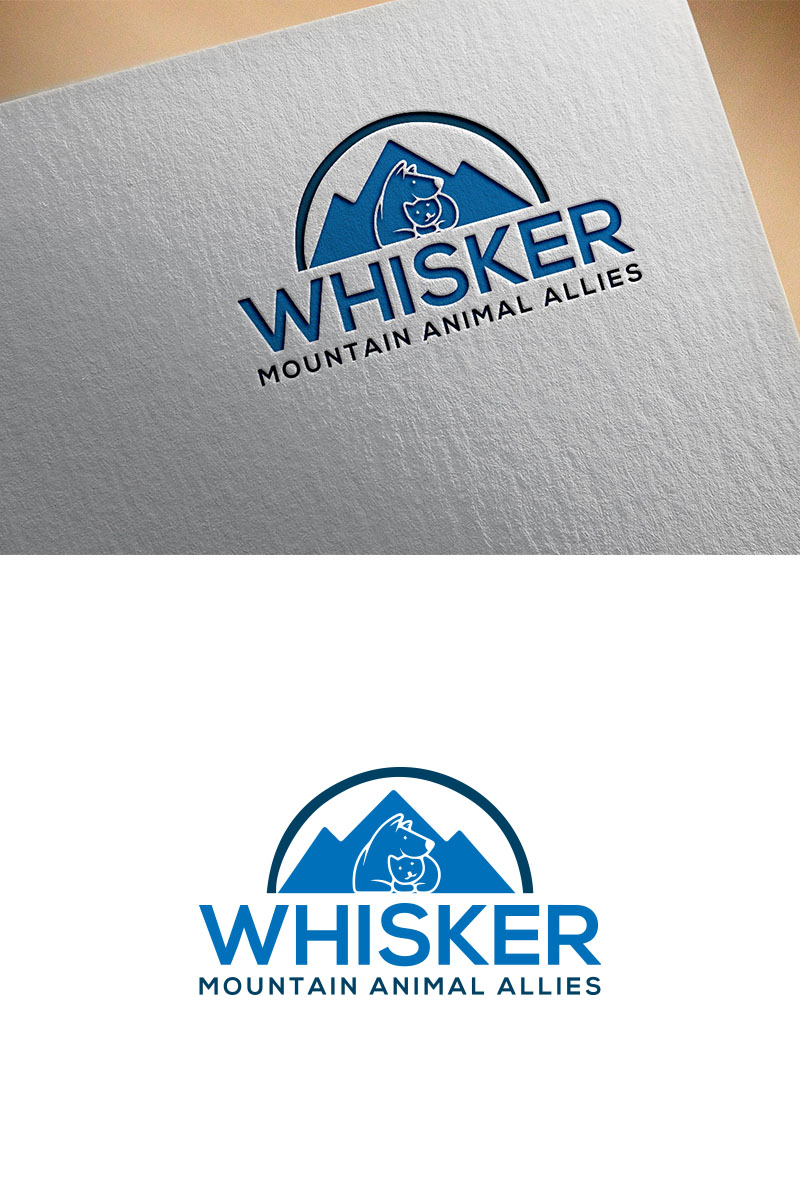 Logo Design by Z0omie99 for Whisker Mountain, Inc. | Design #37587288