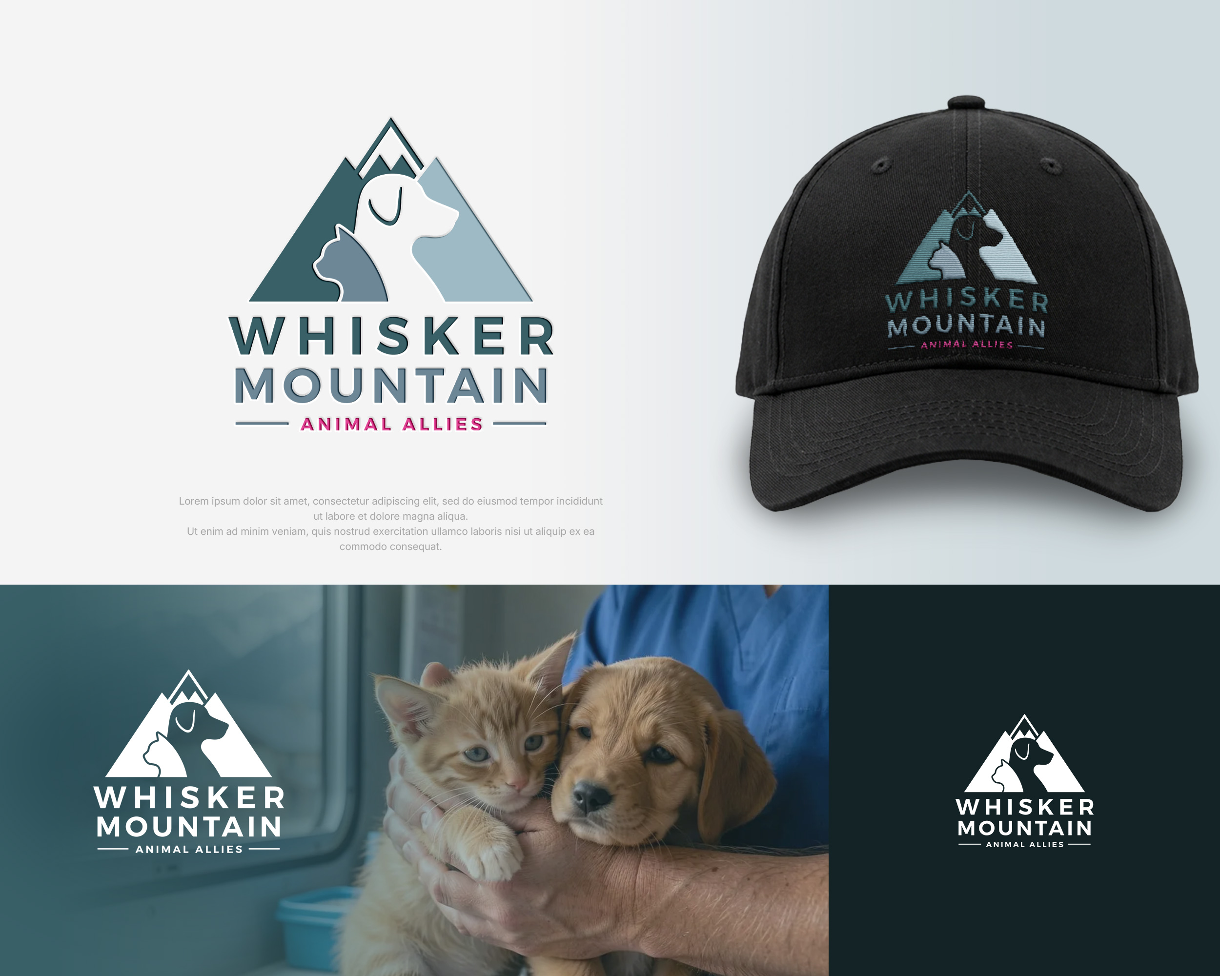 Logo Design by Kejo87 for Whisker Mountain, Inc. | Design #37585035