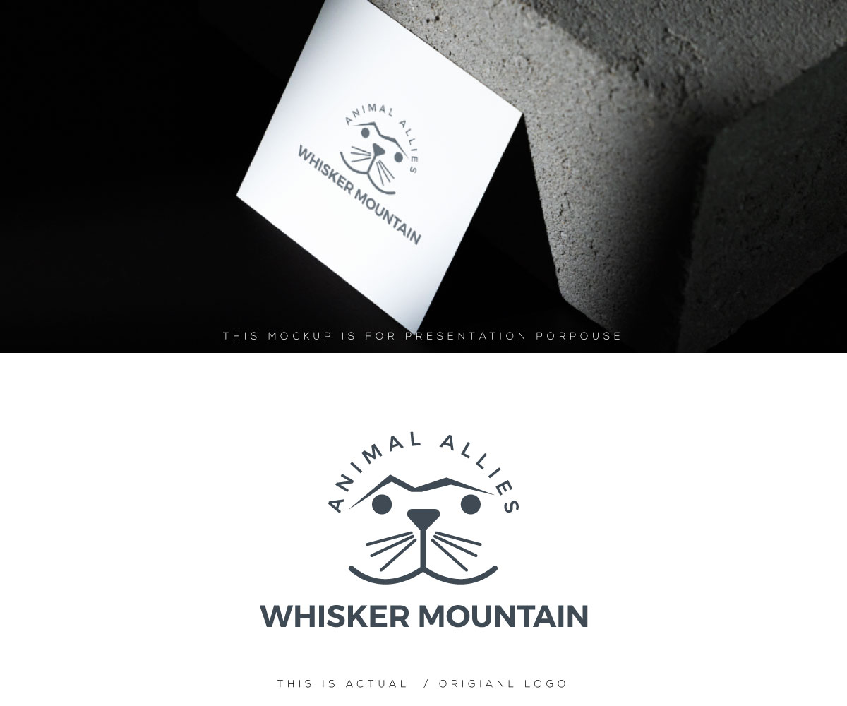 Logo Design by Ansh Design for Whisker Mountain, Inc. | Design #37587882
