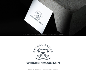 Logo Design by Ansh Design for Whisker Mountain, Inc. | Design: #37587882