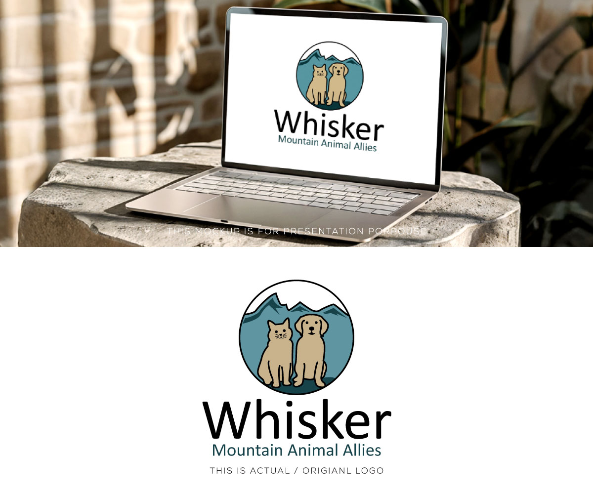 Logo Design by Ansh Design for Whisker Mountain, Inc. | Design #37587883