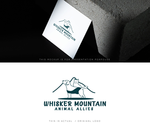 Logo Design by Ansh Design for Whisker Mountain, Inc. | Design: #37587886