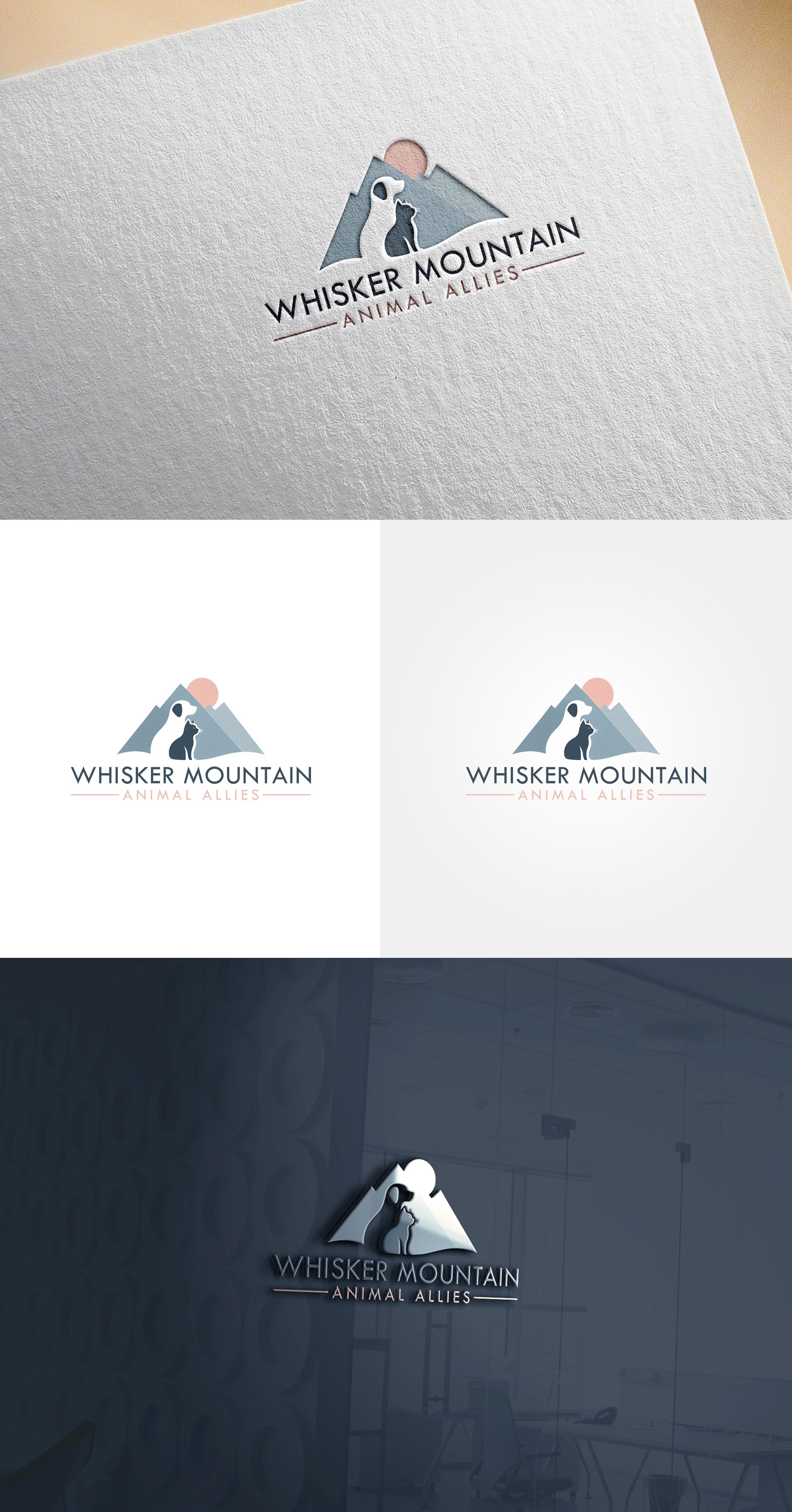 Logo Design by Soonia for Whisker Mountain, Inc. | Design #37586485