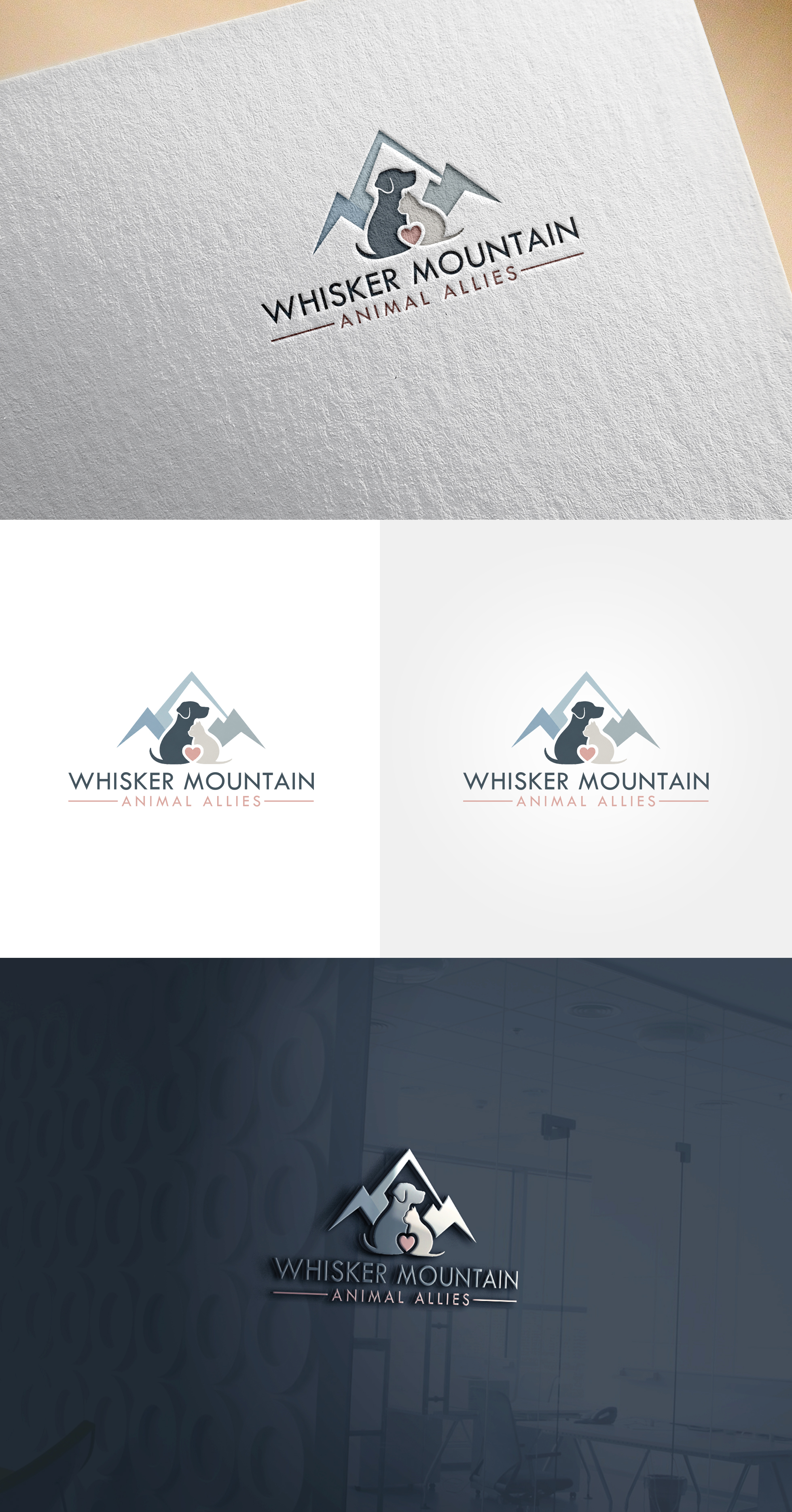 Logo Design by Soonia for Whisker Mountain, Inc. | Design #37586487