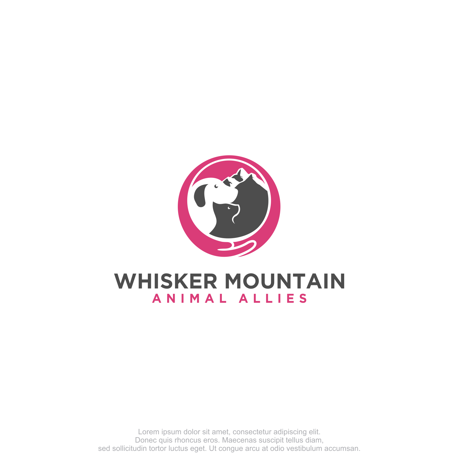 Logo Design by M.Syaiful Huda for Whisker Mountain, Inc. | Design #37586186