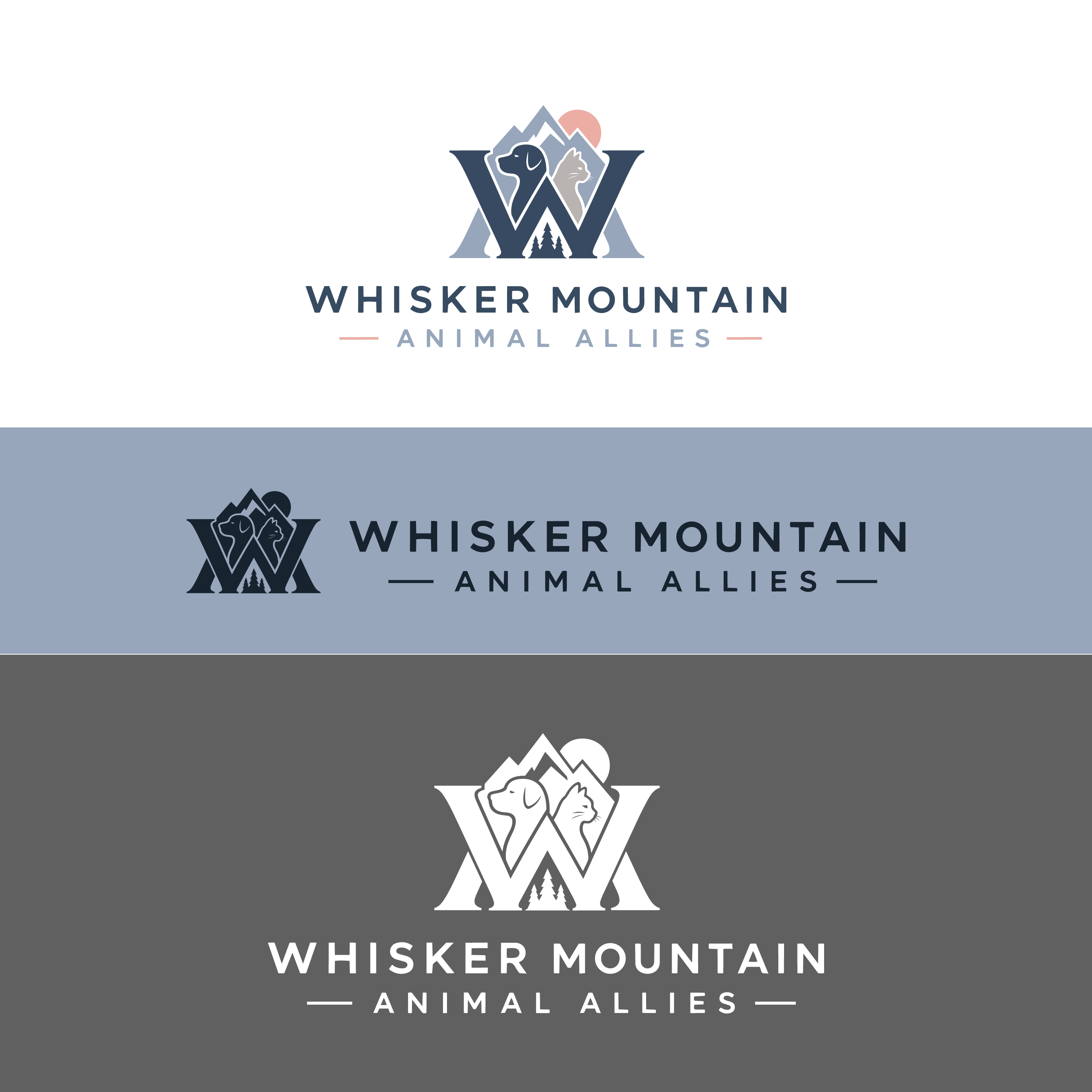Logo Design by Loie for Whisker Mountain, Inc. | Design #37594307