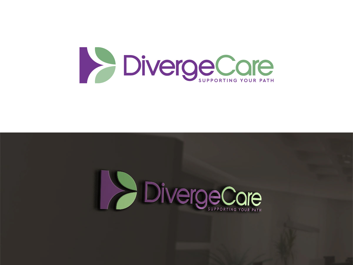 Logo Design by Gexheen for Diverge Care | Design #37589095