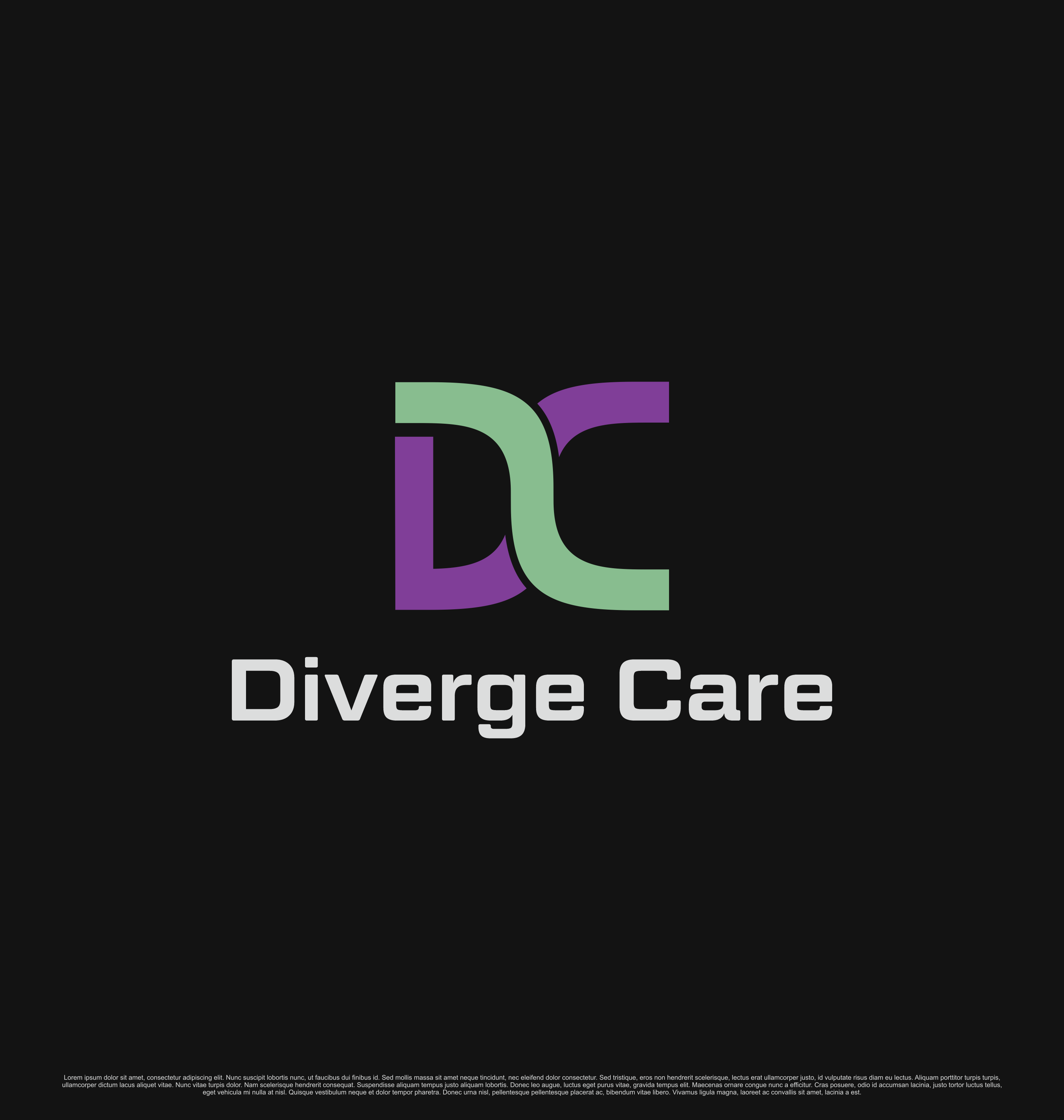 Logo Design by kebusibud for Diverge Care | Design #37588163