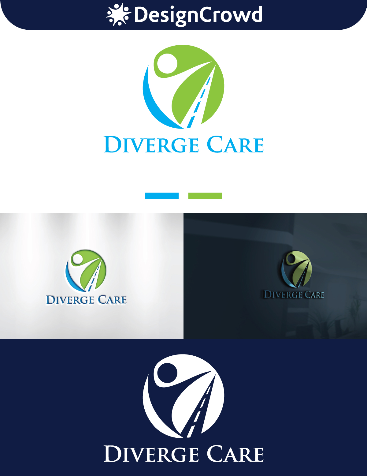 Logo Design by MHP Graphics House for Diverge Care | Design #37587789