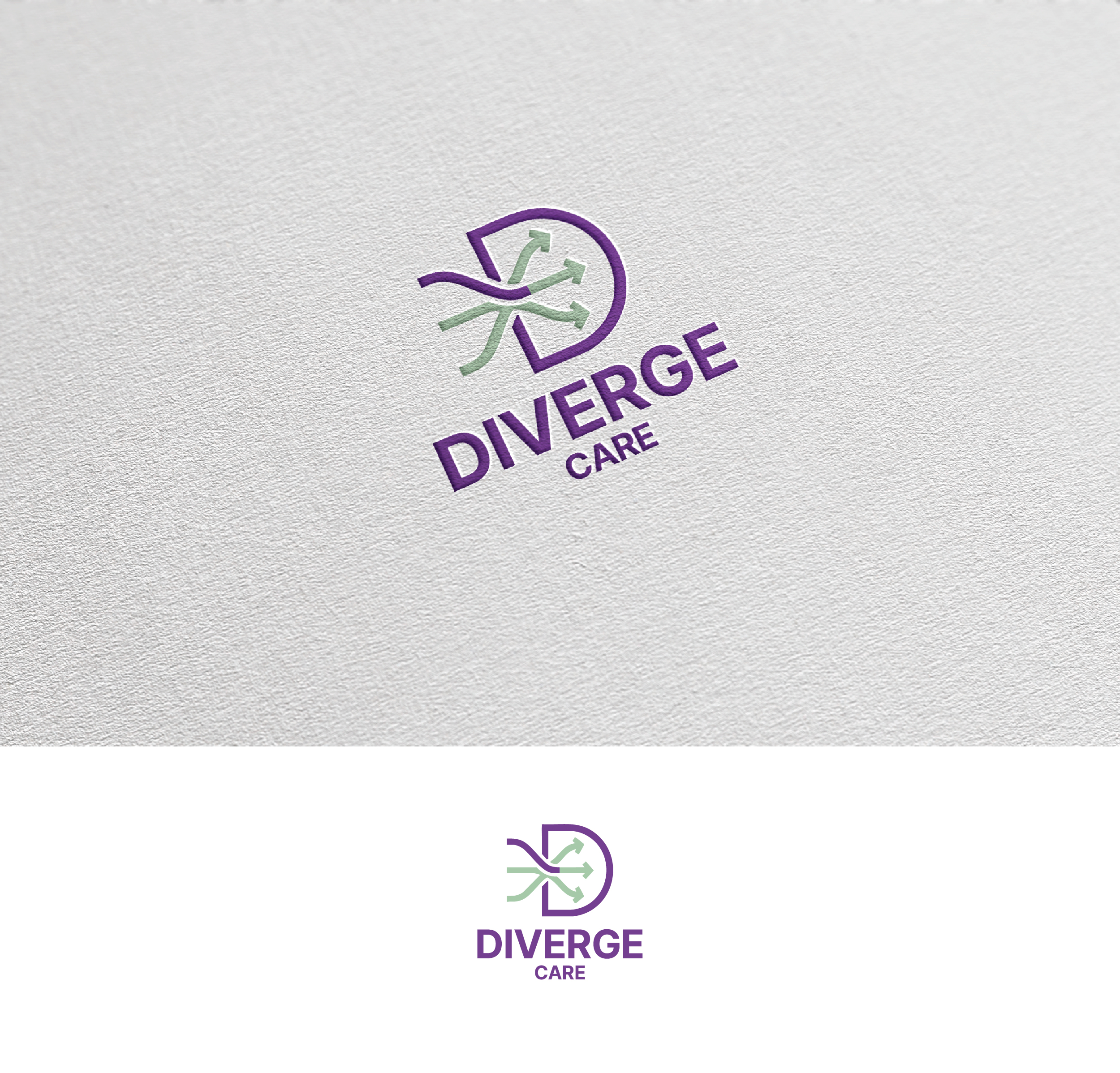 Logo Design by Afsana_Hoque for Diverge Care | Design #37587761