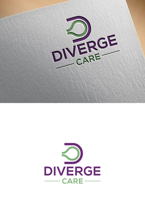 Logo Design by Z0omie99 for Diverge Care | Design: #37590656