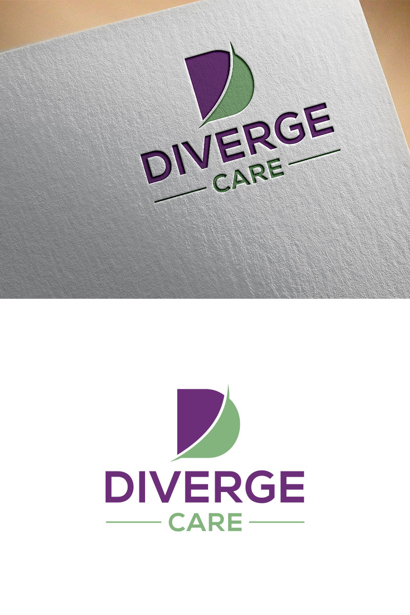 Logo Design by Z0omie99 for Diverge Care | Design #37590657