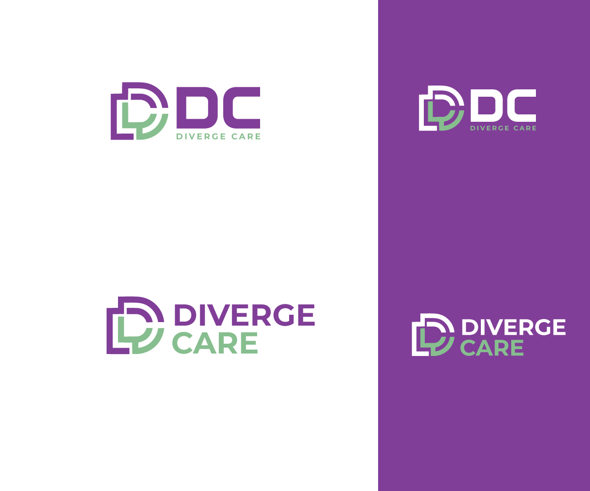 Logo Design by Mystrix for Diverge Care | Design #37589676