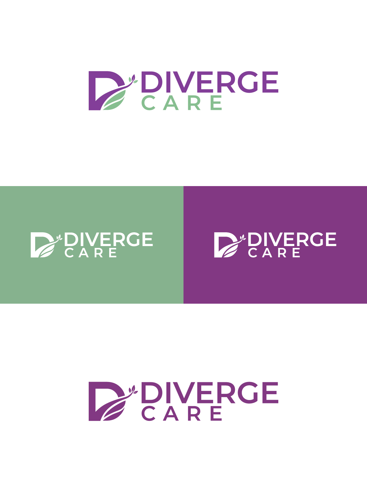Logo Design by Maxo-Biz for Diverge Care | Design #37602259