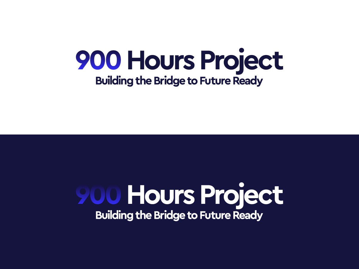 Logo Design by Gexheen for 900 Hours Project | Design #37629118