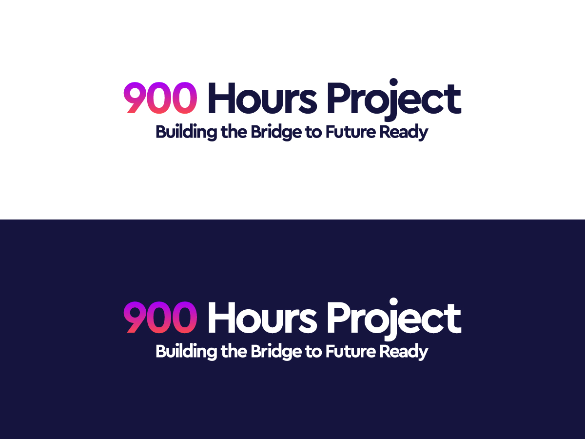 Logo Design by Gexheen for 900 Hours Project | Design #37629120