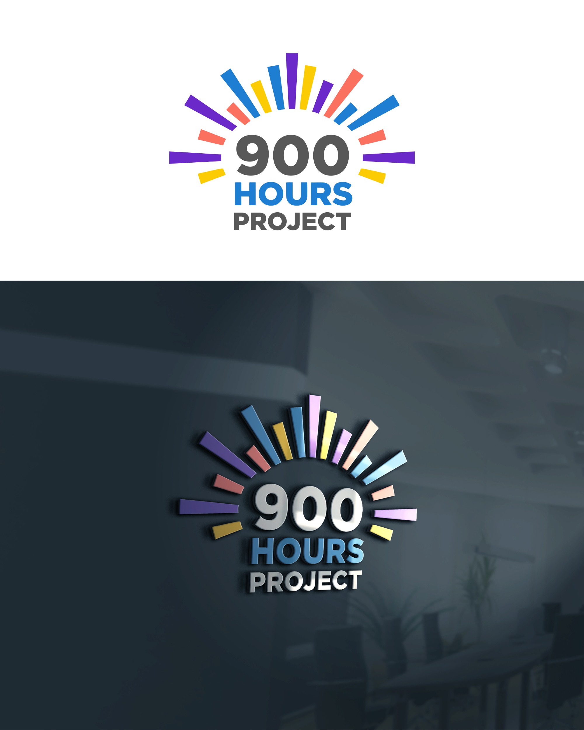 Logo Design by Visionary Creations for 900 Hours Project | Design #37596754