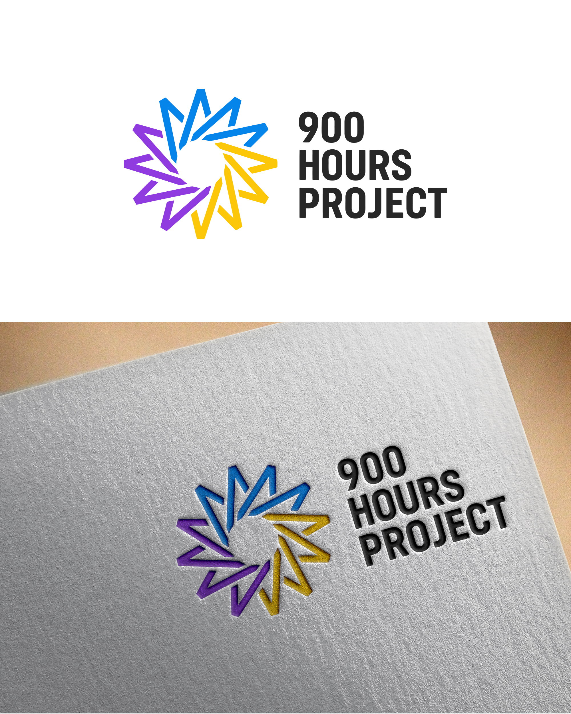 Logo Design by Visionary Creations for 900 Hours Project | Design #37596798