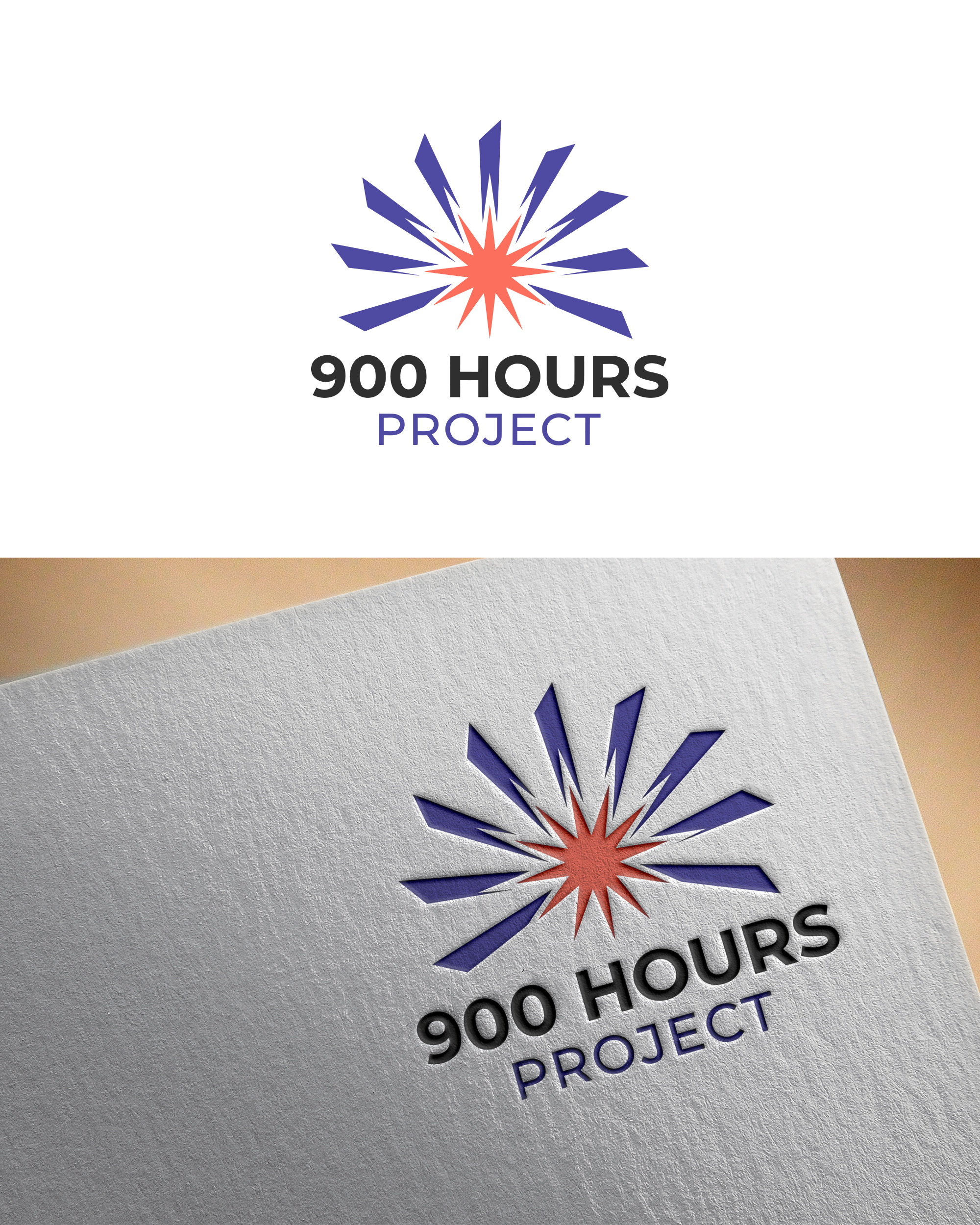 Logo Design by Visionary Creations for 900 Hours Project | Design #37596799