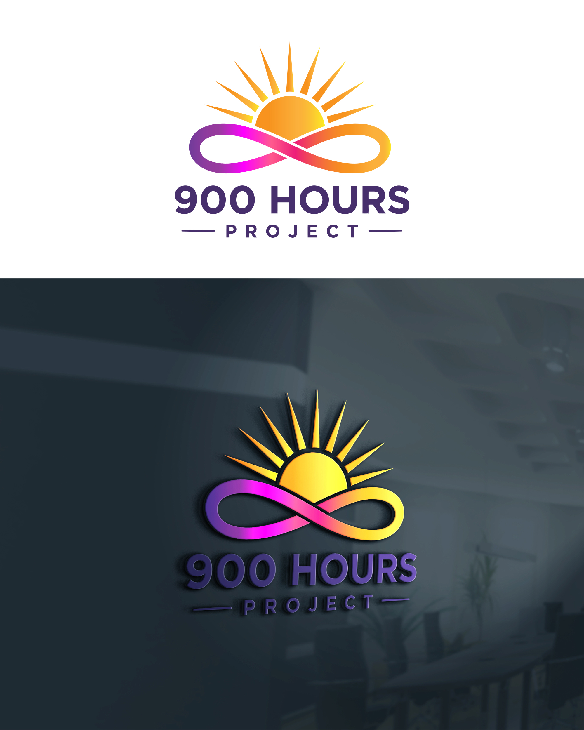 Logo Design by Visionary Creations for 900 Hours Project | Design #37600190