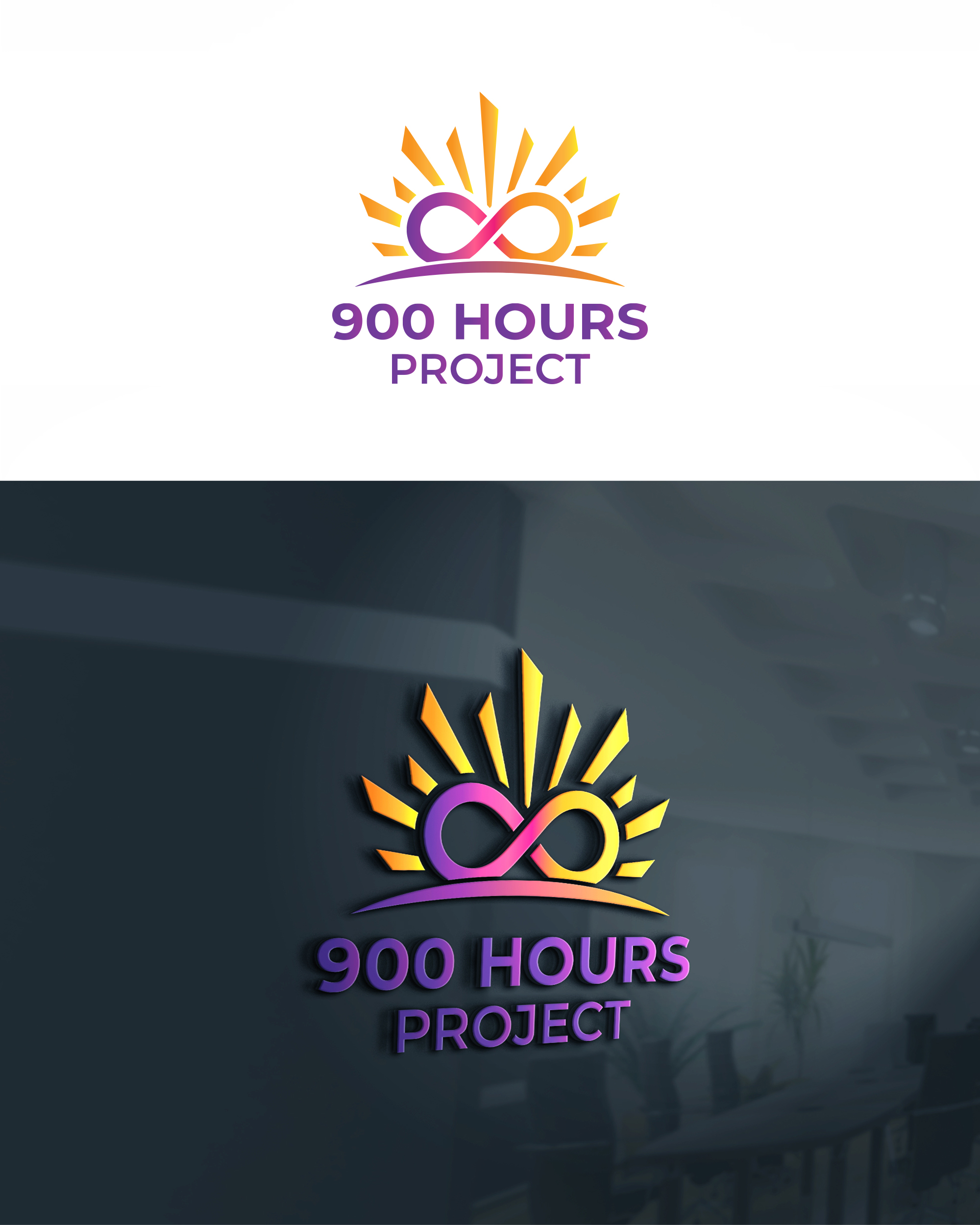 Logo Design by Visionary Creations for 900 Hours Project | Design #37600962