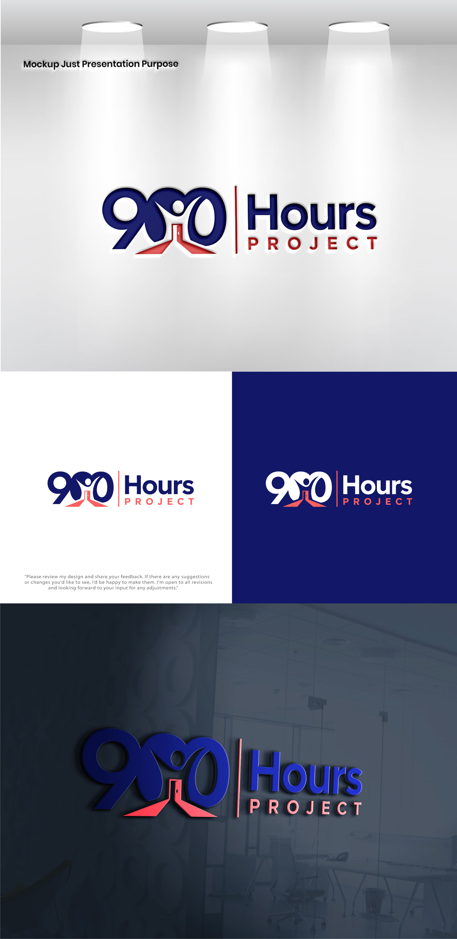 Logo Design by Pixel Signature for 900 Hours Project | Design #37593967