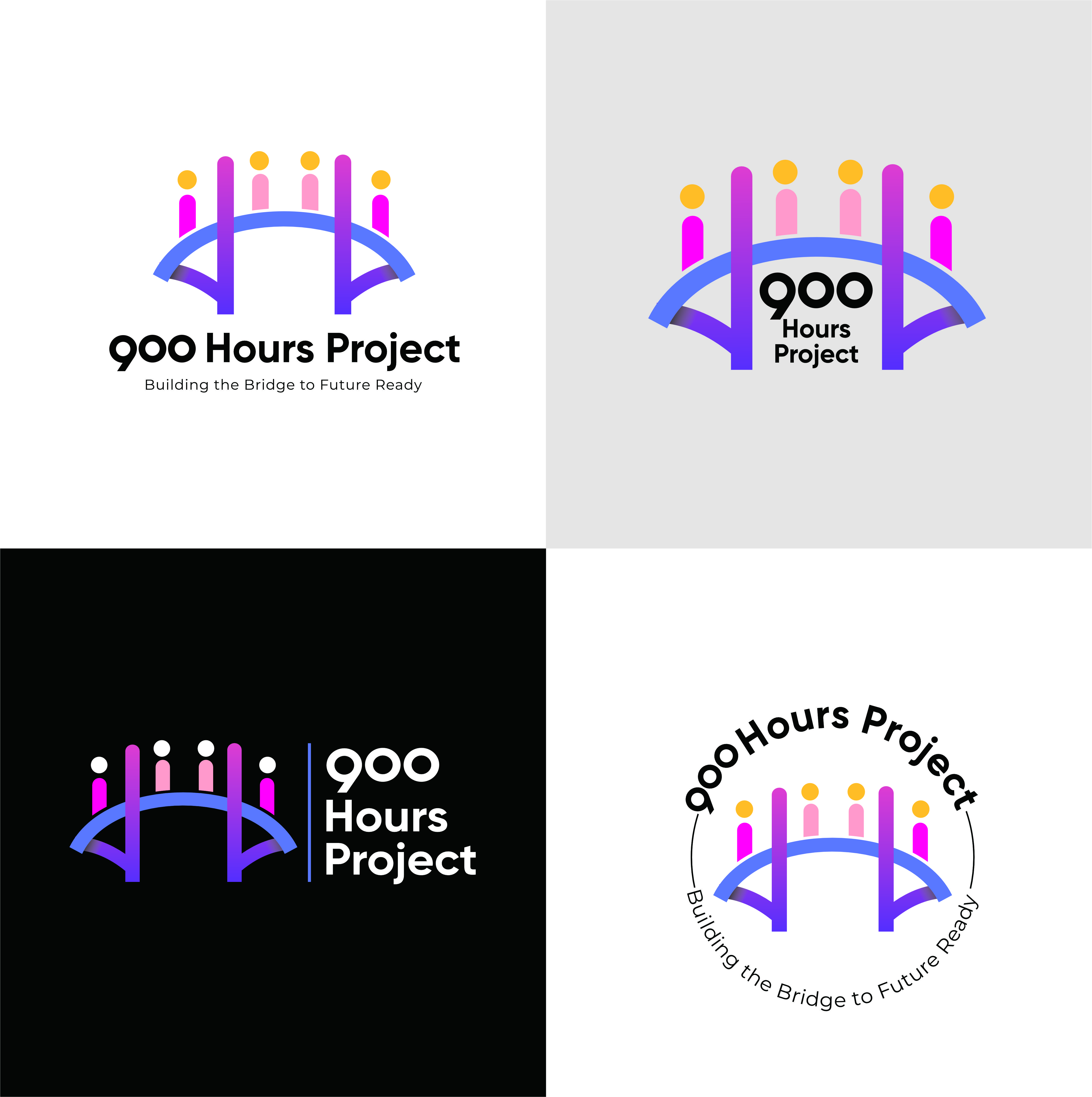 Logo Design by Dell Dell for 900 Hours Project | Design #37618863