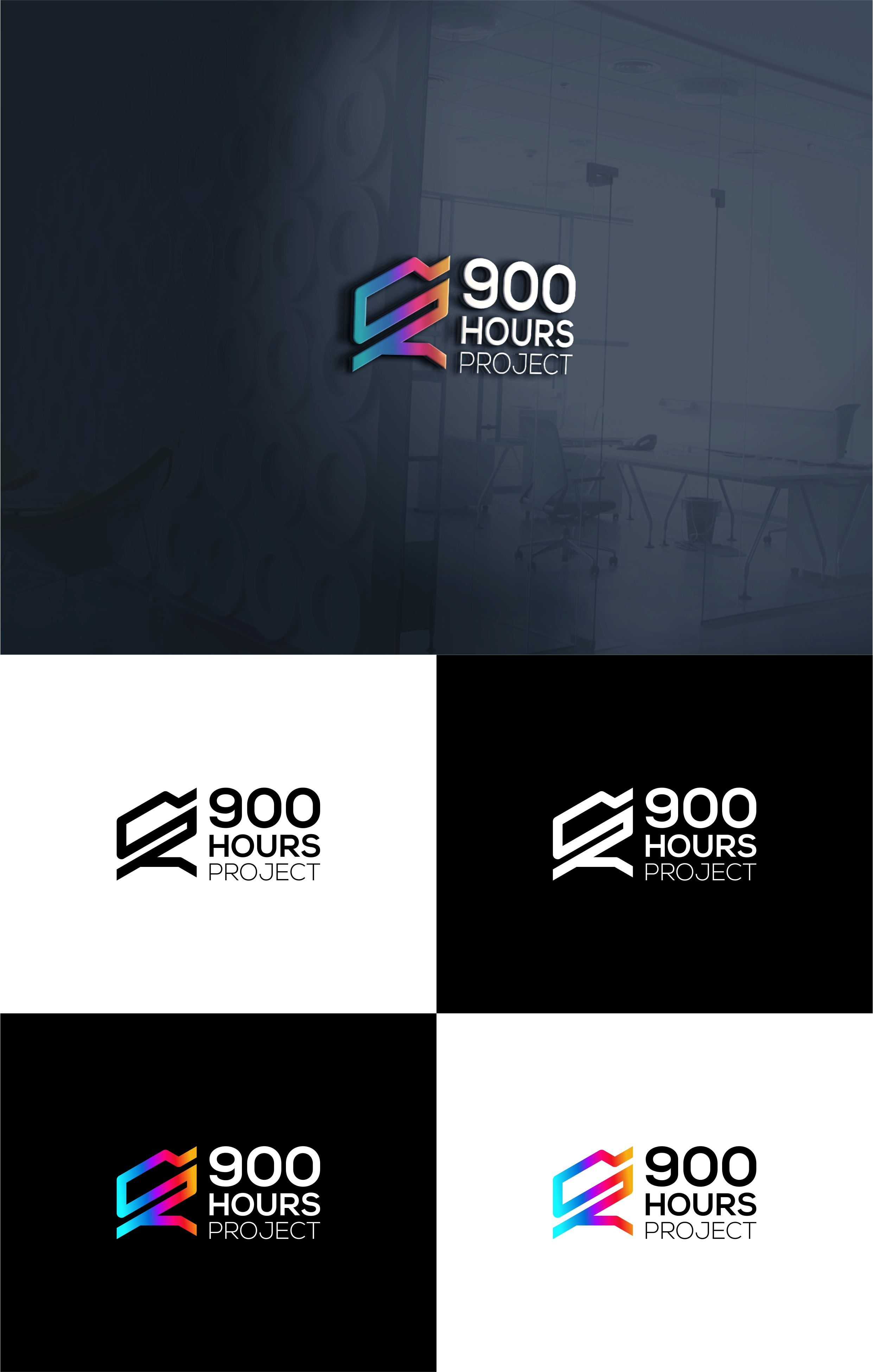 Logo Design by Tiono for 900 Hours Project | Design #37589372